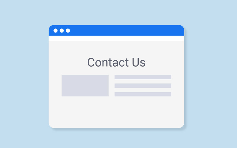 How Many Pages on a Website - Contact Us Page