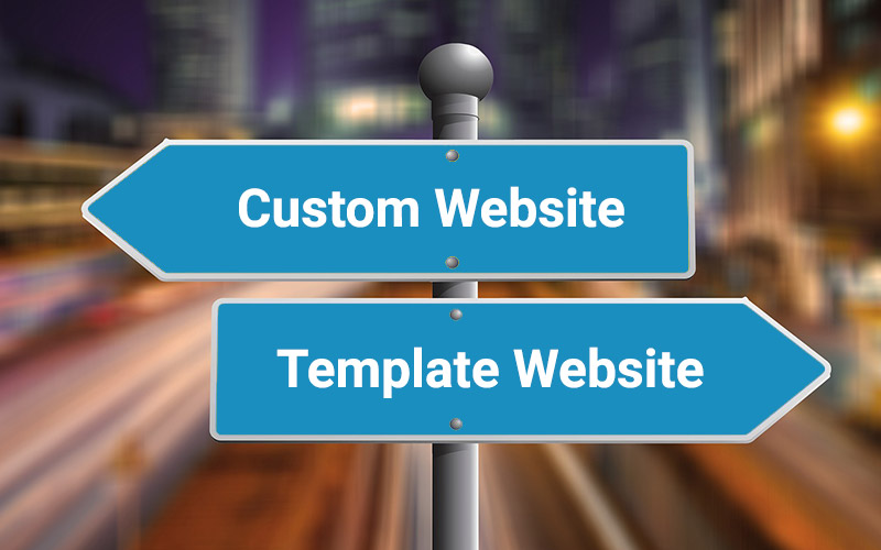 Custom Website vs Template Website - Including WordPress 4